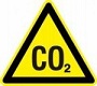 Výstražný symbol sloučeniny Co2